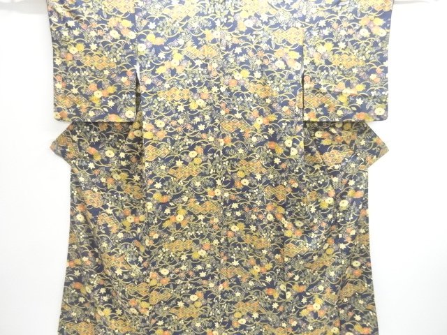 Japanese Kimono / Komon Silk
